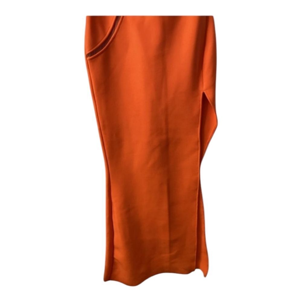 Fashion Nova‎ Sloan Orange Bandage Maxi Dress – NWT Size S - Picture 6 of 12